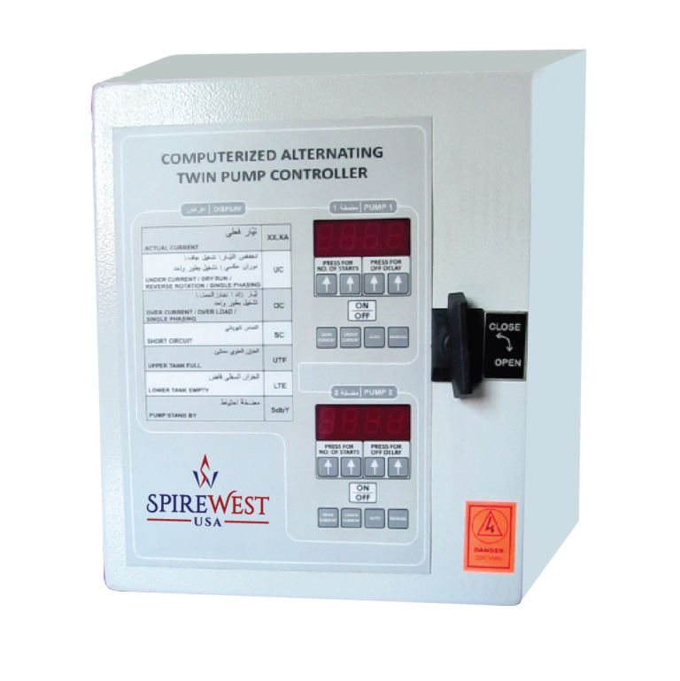 CONTROL PANELS FOR SEWAGE / DEWATERING SYSTEM – Spirewest